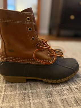 L.L. Bean Women's Winter Duck Boots 8”